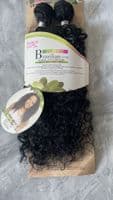 Sleek  Brazilian Curly Synthetic Weave  Hair Extensions - Pack of 2 bundles