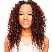 Sleek  Brazilian Curly Synthetic Weave  Hair Extensions - Pack of 2 bundles