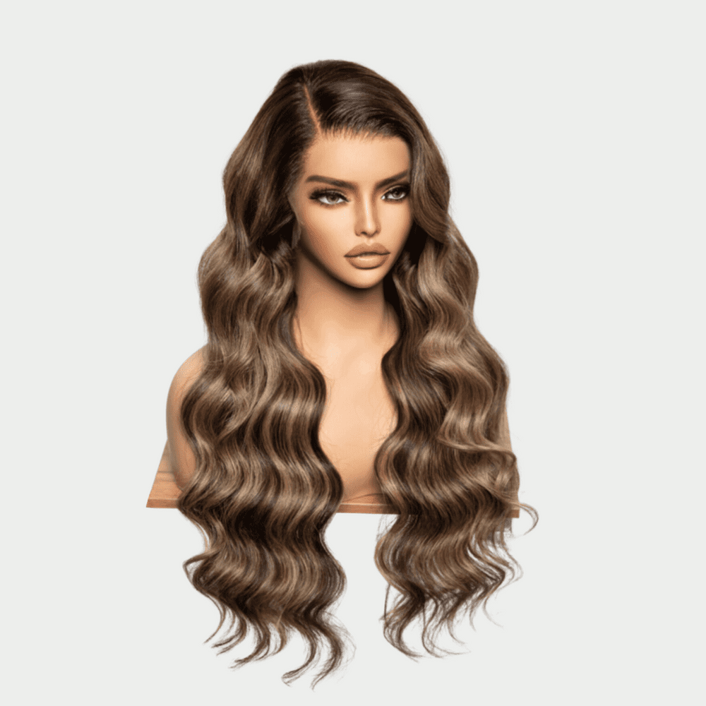 Victorious Wavy Balayage Wig - Virgin Brazilian Human Hair