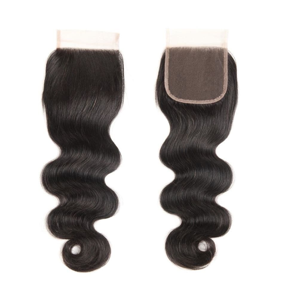 Virgin Brazilian 4x 4 Lace Closure Body wave