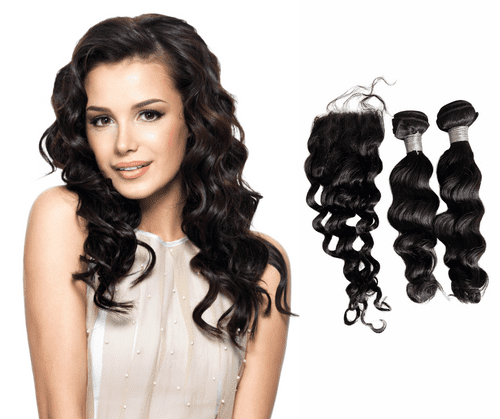 Virgin Brazilian Hair Deep Big wave - Gold Grade BUNDLE DEALS