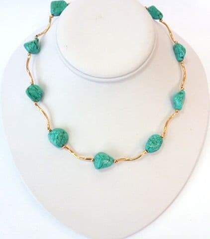 Baroque Turquoise Necklace OUT OF STOCK