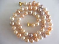 Multicolour Pearl Necklace