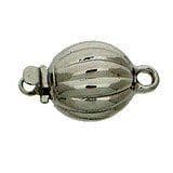 Silver ball clasp No. 211