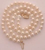 Small and perfectly formed - AA grade pearls and 9ct gold clasp