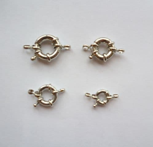 Spring-Wheel (Bolt-Ring) clasps