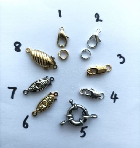 Sturdy and Practical Clasps at a Great Price!