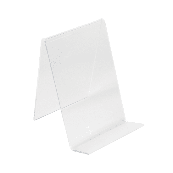 Acrylic Angled Picture Frame Stand A4 pair