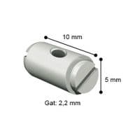 Barrel Screw End - for 2mm Cable (Pack of 20)