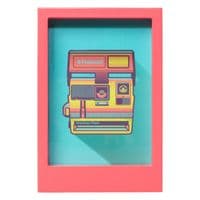 Polaroid Desk Frame, Pink, 7x5
