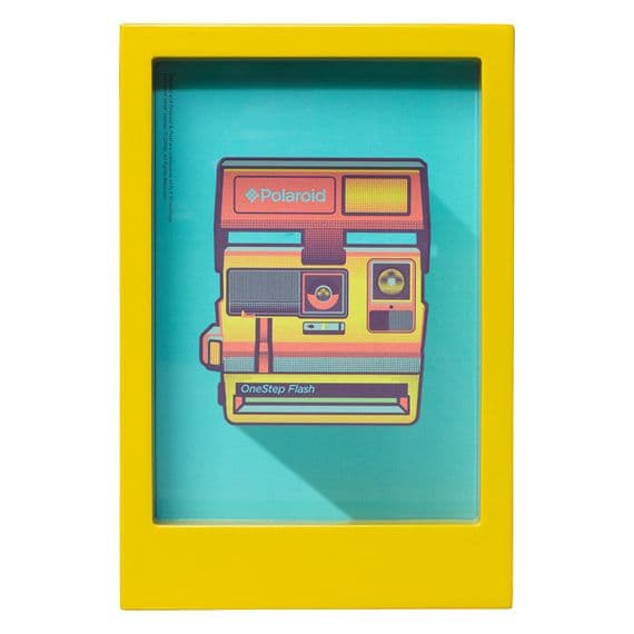 Polaroid Desk Frame, Yellow, 7x5