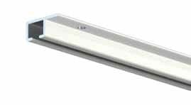 SALE 50% OFF: Pack of 10 TOP Ceiling Rail (White, 200cm) inc fittings