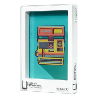 SALE 50% OFF: Polaroid Desk Frame, White, 7x5