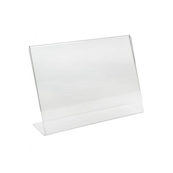 Slanted FreeStanding Acrylic Photo Frame A5 Landscape