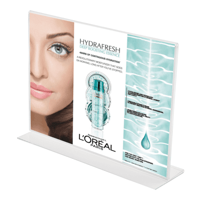 Upright Free-Standing Acrylic Photo Frame: A3 Landscape