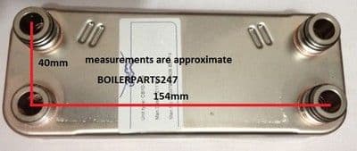 HEAT EXCHANGER PART NO 06-5131 065131 COMPATIBLE WITH VAILLANT TURBOMAX  PLUS PRO