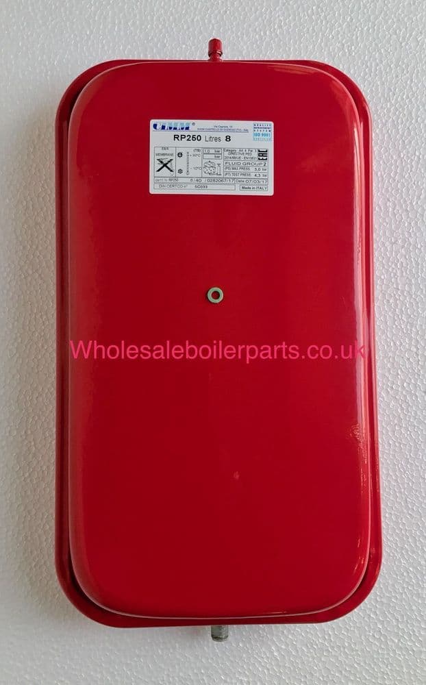 POTTERTON PROMAX COMBI 24 28 HE & HE PLUS A EXPANSION VESSEL 8 LITRE