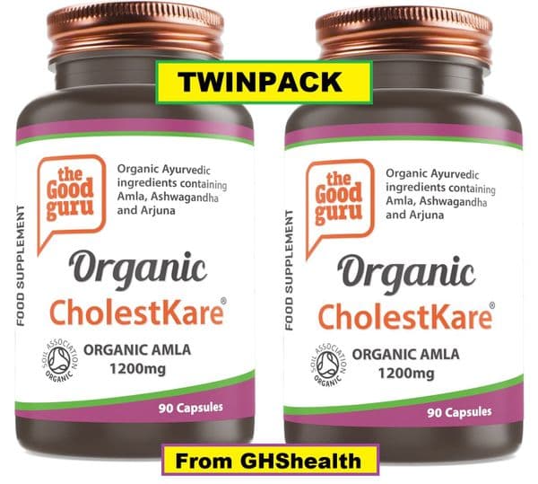 CHOLESTKARE Organic Cholesterol Lowering product 90x2=180 capsules