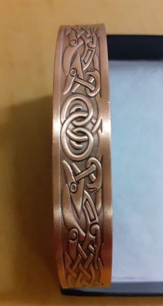 Copper Magnetic (Large 18cm + Gap) 6 Magnets Celtic Design