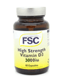 FSC - Vitamin D3 3000iu 60 Capsules