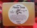 Handmade Organic Nettle Soap 120gx5=600g plus Free Delivery (Improved Formula)
