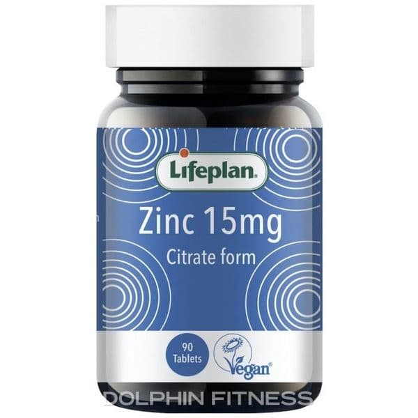 Lifeplan - Zinc 15mg 90 tablets (Citrate form)