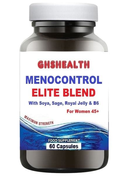 Menocontrol Elite Blend 60 Capsules (which includes Soya & Sage)