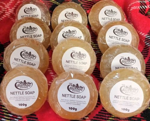 Nettle Soap from Caurnie Soaperie (12 Soap x 100g = 1200g)