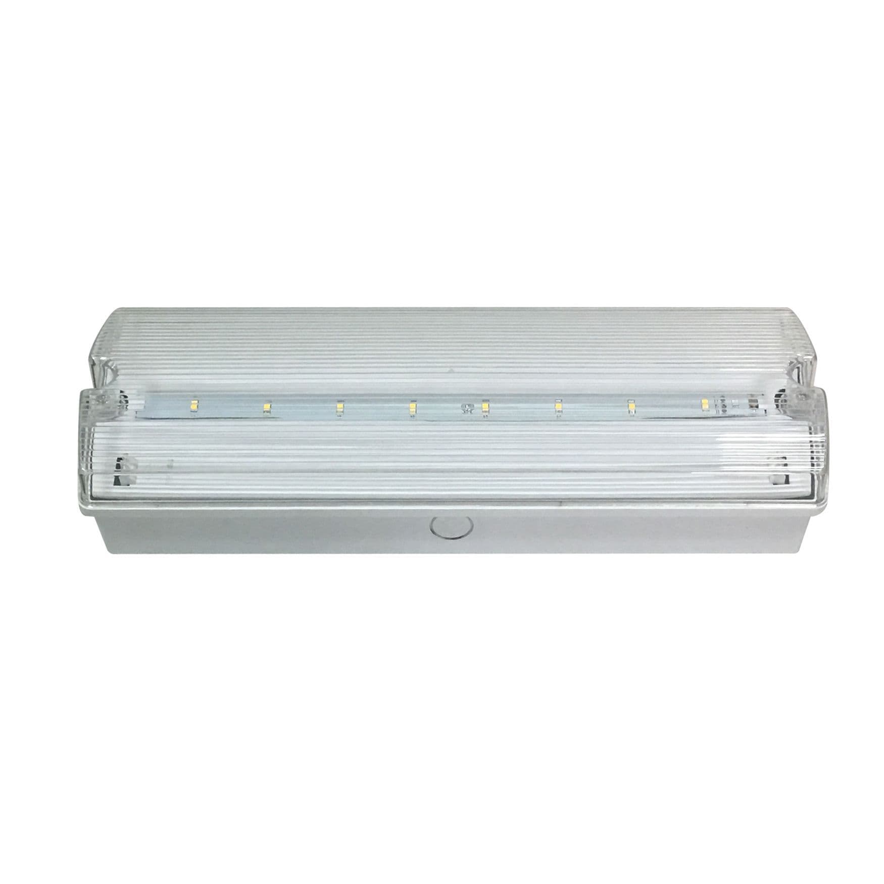 Emergency NonMaintained Bulkhead IP65 LED Fire Exit Safety Light Fitting