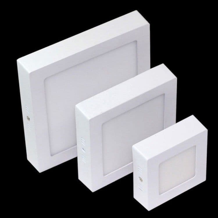 Surface Mounted LED Panel Light Square Ceiling Downlight Lamp 12V Boat