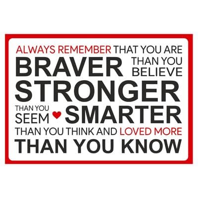 Always Remember Signtastic Sign