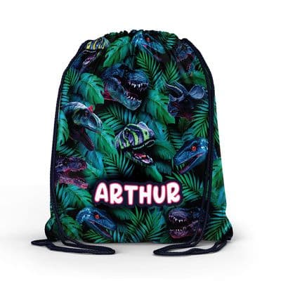 Arthur Personalised Drawstring Bag