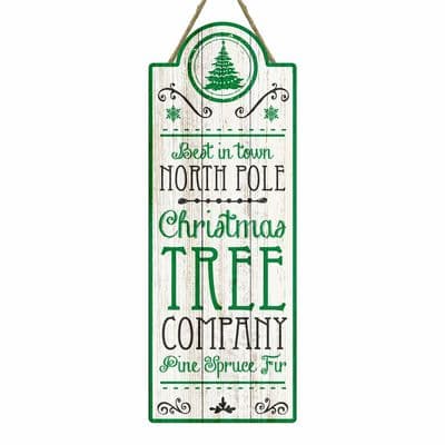 Best In Town Christmas Tall Sign