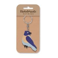 Bird 2 Wooden Keyring