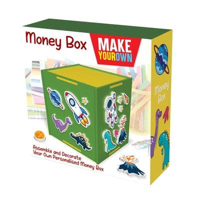 Blank Green Personalised Moneybox