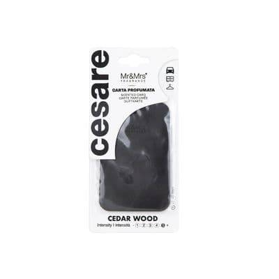 Cedar Wood Black Scented Card Fragrances