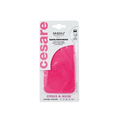 Citrus And Musk Fuchsia Scented Card Fragrances