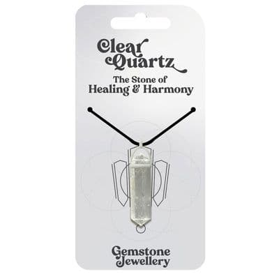 Clear Quartz Pendant Necklace