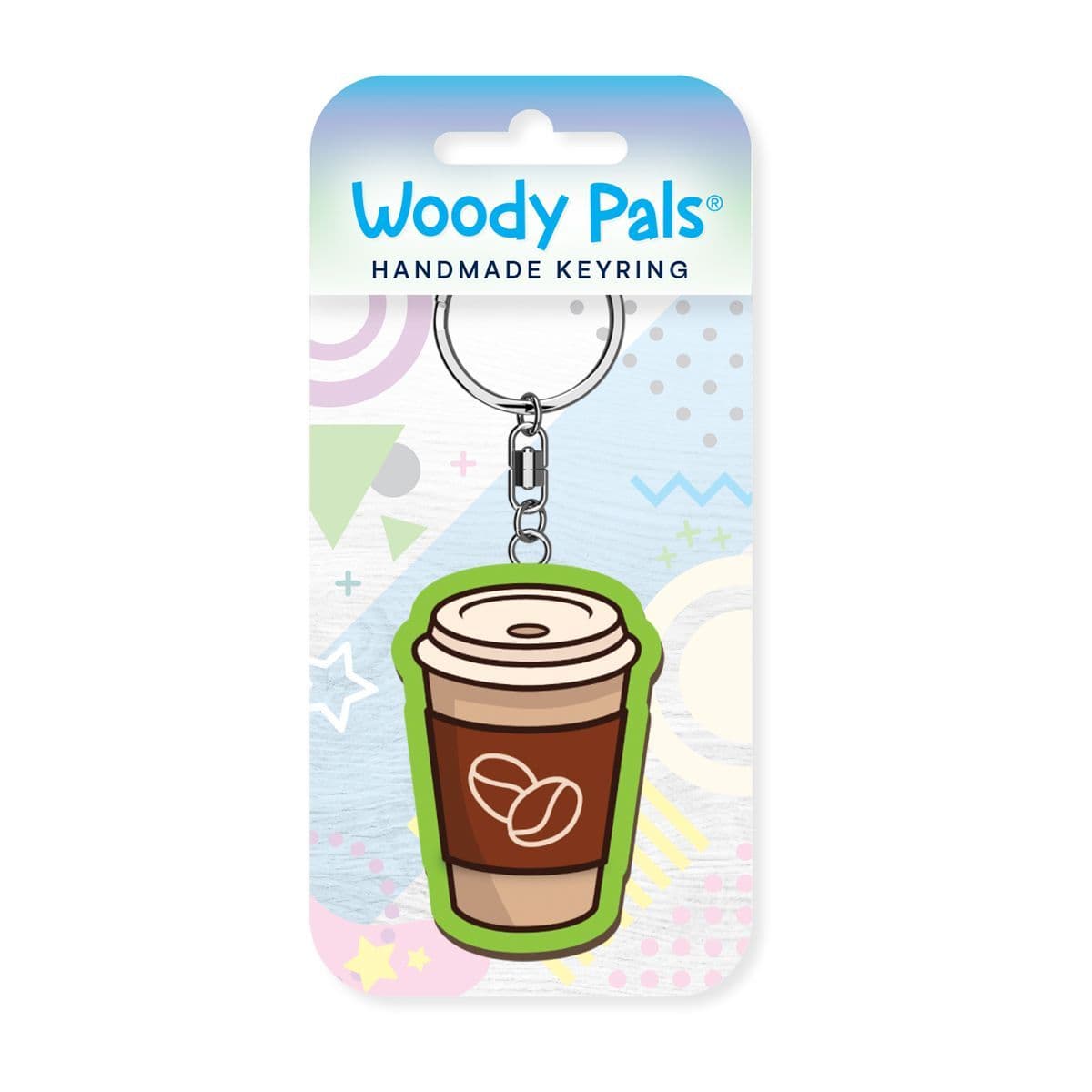 Coffee Wooden Keyrings