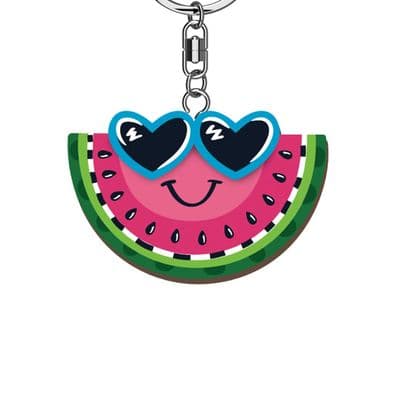 Cool Melon Wooden Keyrings