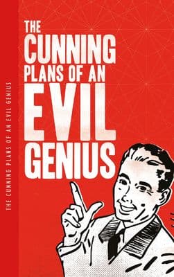 Cunning Plans of an Evil Genius Notelet notebook