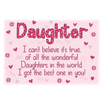 Daughter Signtastic Sign