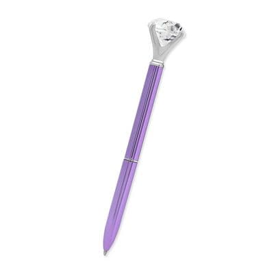 Diamond Cut Pen Blank Purple