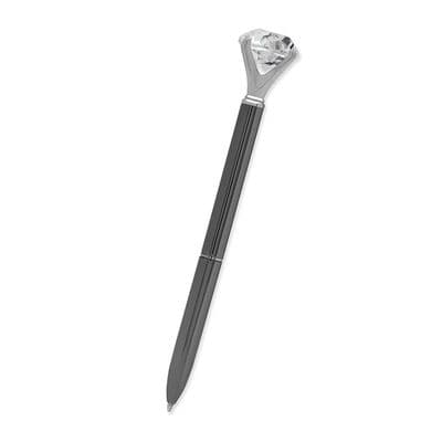 Diamond Cut Pen Blank Silver