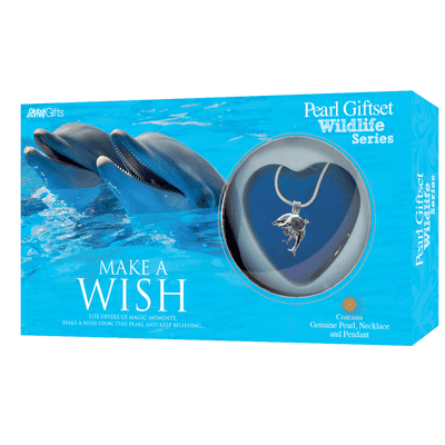 Dolphin Pearl Giftset with Wildlife Pendant