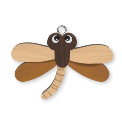 Dragonfly Wooden Keyrings