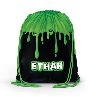 Ethan Personalised Drawstring Bag
