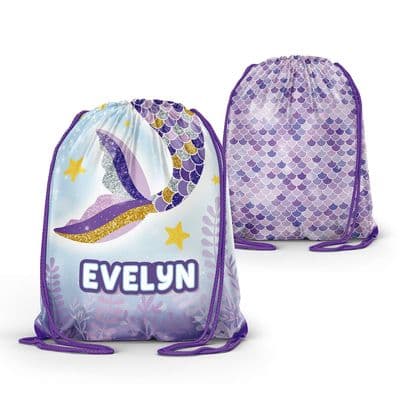 Evelyn Personalised Drawstring Bag