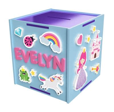 Evelyn Personalised Moneybox