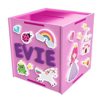 Evie Personalised Moneybox